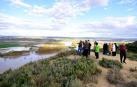 El retraso en la punta de la crecida del Arga dejó expectante a la Zona Media