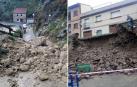 Las lluvias causan derrumbes en el Pilón de Falces y en la iglesia de Larraga