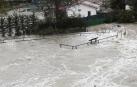 El río Arga se ha salido ya de su cauce en varias zonas afectando a márgenes inundables y algunas calles