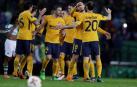 El Atlético accede a las semifinales de la Liga Europa con suspense