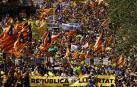 Cientos de miles de personas piden en Barcelona liberar a los presos soberanistas