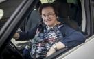 Ludi fue la primera mujer taxista en Navarra