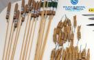 Denunciado un joven con droga, una navaja y material pirotécnico en San Jorge
