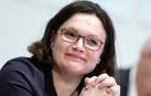 El SPD alemán busca renovarse con Nahles, su primera jefa en 154 años