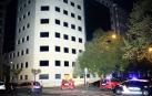 Una detonación en el edificio de Hacienda moviliza los servicios de emergencia