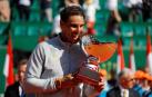 Nadal arrolla a Nishikori y reina por undécima vez en Montecarlo