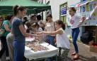 Imágenes del V Mercado de Productores y Encuentro de Promotores del Pirineo celebrado este domingo en Valcarlos.