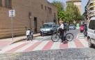 Tudela quitará pintura roja de pasos de cebra que incumplen la normativa