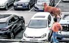 Un buey se pasea por las calles de Llodio y siembra el pánico por una hora