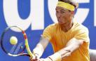 Nadal trabaja ante Carballés en su estreno en Barcelona