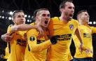 El Atlético resiste en Londres aferrado a Oblak y Griezmann