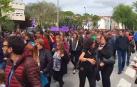 Manifestación de este sábado contra la sentencia de 'La Manada'