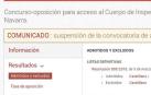 Educación no responde a un recurso y la oposición de inspectores queda suspendida