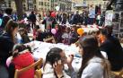 Zancadas solidarias en Tafalla