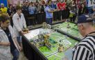 El equipo navarro FSIngenium Team participó en la final mundial de la First Lego League 2018 celebrada en el Cobo Center de Detroir, en Michiugan (EE UU).