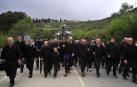 La tradicional marcha mariana de Tafalla cumplió 975 años este domingo 29 de abril de 2018.