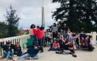Doce niños con discapacidad pasan un fin de semana en Fuenterrabía