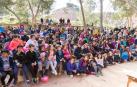 El intenso  viento no impidió que cientos de tudelanos degustaran las tradicionales 'culecas'