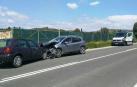 Cuatro heridos, uno de ellos grave, en una colisión en la NA-8607, entre Tafalla y Pueyo