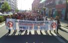 Una manifestación reclama en Pamplona la "reversión de los recortes" en Educación