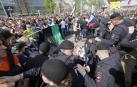 Cientos de detenidos en toda Rusia en una protesta contra Putin, incluido su rival político