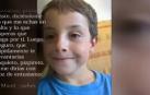 Carta de la madre del niño Gabriel a su hijo fallecido