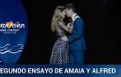 Segundo ensayo de Amaia y Alfred para Eurovisión