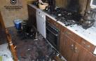 Un incendio calcina la cocina de un piso en San Juan