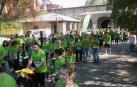 Un sol radiante se une a la V Marcha contra el Cáncer en Pamplona