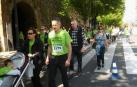 Un sol radiante se une a la V Marcha contra el Cáncer en Pamplona