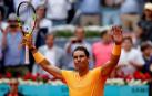 Nadal pone la directa en su estreno en Madrid ante Monfils