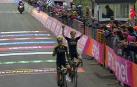 Chaves y Yates se reparten etapa y liderato en la fiesta del Mitchelton en el Etna