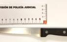 Detenido por amenazar de muerte con un cuchillo a su compañera de piso en Artica
