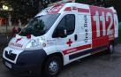 Ambulancia de la Cruz Roja.