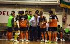 Partido  de fútbol sala del Aspil contra Inter Movistar celebrado el sábado en Tudela
