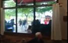 Batalla campal entre ultras de Osasuna y del Oviedo