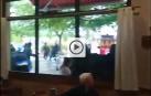 Batalla campal entre ultras de Osasuna y del Oviedo