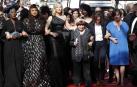 Cate Blanchett y la veterana realizadora francesa Agnès Varda, más de 80 mujeres de todos los ámbitos del cine desfilaron este sábado por la mítica alfombra roja del Festival de Cannes para reafirmar su presencia en la industria del cine