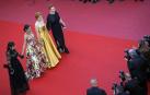 Cate Blanchett y la veterana realizadora francesa Agnès Varda, más de 80 mujeres de todos los ámbitos del cine desfilaron este sábado por la mítica alfombra roja del Festival de Cannes para reafirmar su presencia en la industria del cine