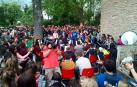 Así cantó Lodosa 'Tu canción' para apoyar a Amaia en las fiestas de San Gregorio