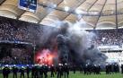 El Hamburgo desciende por primera vez en medio de protestas de ultras
