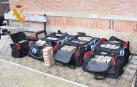 Tres detenidos y 347,9 kilogramos de hachís intervenidos en Roncesvalles