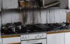 Una sartén olvidada provoca un incendio en una vivienda de Pío XII en Pamplona