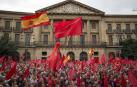 Participantes en la concentración del sábado 3 de junio en Pamplona.