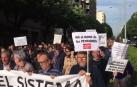 Protestas en Pamplona por unas pensiones dignas