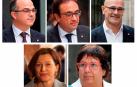 El juez envía a prisión a Turull, Rull, Romeva, Bassa y Forcadell