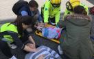El Aeropuerto de Pamplona ha sido escenario este jueves de un simulacro de accidente