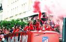 Campeones y campeonas del Atlético llevan sus éxitos a Neptuno