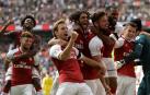 Monreal y Azpilicueta, titulares en una Supercopa inglesa que se lleva el Arsenal