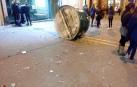 Incidentes en el Casco Antiguo de Pamplona este sábado tras una concentración contra la represión